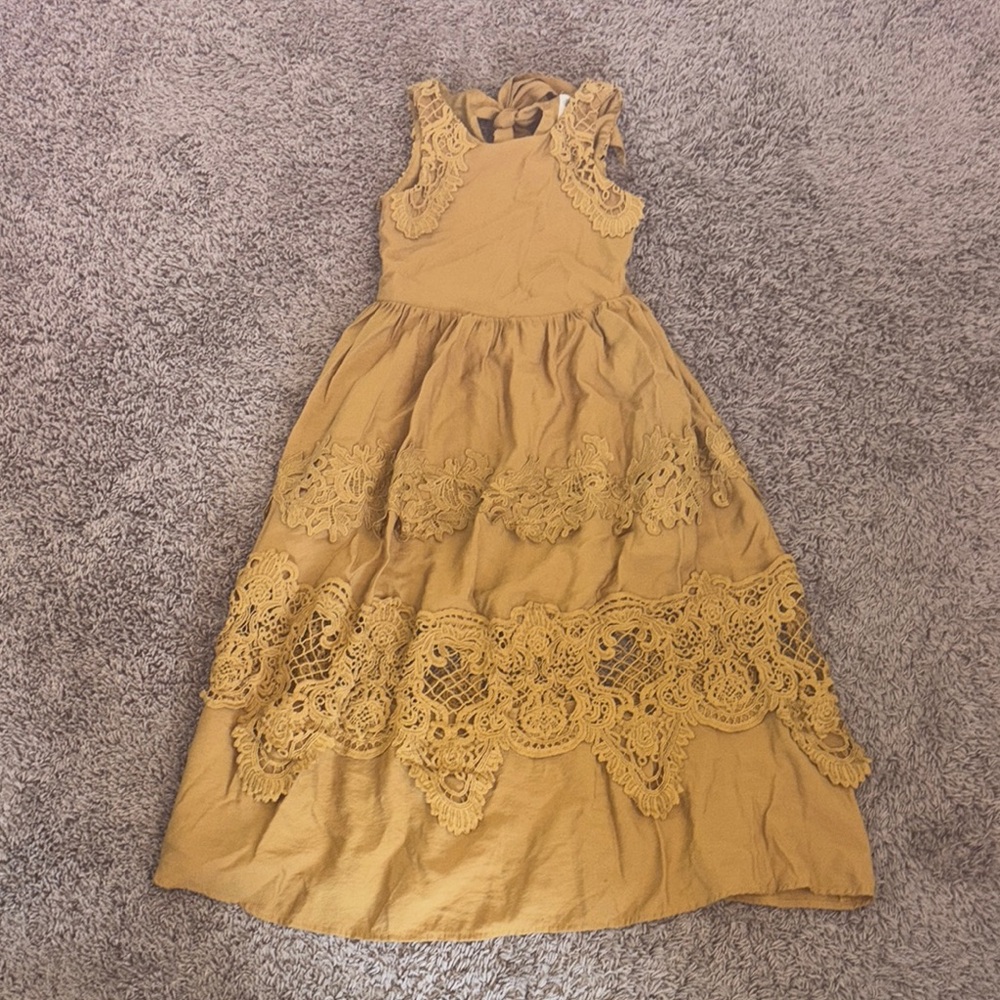 Joyfolie Girls maxi dress size 6 work 1x